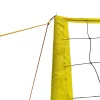 Volleyball Outdoor Portable Volleyball Net pliant Réglable Badminton Badminton Réglable Net avec poteau debout pour Beach Grass Park Outdoor