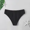 Swim Wear Women Women Solid Bikini Bottoms Sexy Bathing Thong Ladies Swimming Bottom Slievi estivi da bagno femminile mutandine 240423