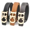 Brev Buckle Men's and Women's Pure I-formade spänne bälte Kvinnor Brev Buckle Belt Women's Buckle Trouser Belt 240315