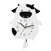 Relógios de parede Relógio de vaca Decorativa Adorável mudo do quarto desenho animado Criança em forma de acrílico