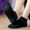 Calcetines para hombres algodón sin deslizamiento calcetines transpirables talla grande adecuada para mujeres pilates pilates deportivos gimnasia gimnasia ballet danza para hombres calcetines yq240423