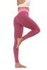 Calças ativas Cantura alta mulher Leggings de ioga que corria Bottoms Sport Woman Tights 2024