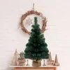 Decoratieve bloemen 40/50/60cm Kerstboom Desktop Mini Kerstmis ornamenten Kunstmatige planten Flowerjaar Navidad Home Room Decoratie