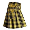 jupes féminines 2023 Européen New Men et femme courte féminine Jupe traditionnelle Plaid Plaid Scottish Plaid Jupe à la mode courte à la mode