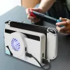 Вентиляторы турбо -радиатора Game Console Console Base Cooler Cooler Cooler Cooler с легким вентилятором охлаждения дока для Nintendo Switch Accessories