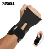 Pads Aolikes 1pair Ski Wrist Support Gear Hand Protection Roller Palm Pads Protector Snowboard Skating Guard Men Women