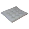 枕の正方形の形の座席ソリッドカラーラウンジベッドルームを読むための快適なパッド