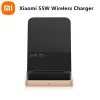 Chargers Xiaomi 55W Wireless Charger Vertical Aircooled Fast Charge For Xiaomi 10/11/12/13 Series Qi Standard Charge For iPhone/Samsung