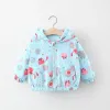 Coats Spring newborn baby girl clothes outfit casual hooded windbreaker outerwear for baby girls clothing 1st birthday jacket coats