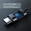 Converter Realtek ALC5686 USB Typec till 3,5 mm DAC -hörlurarförstärkare PCM 32B/384KHz Digital Decoder anställer AUX Audio Adapter för Oppo 1+