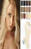 Ruban dans les extensions de cheveux humains Remy 40pcs 2gciecep PU Skin wef 8a Graed Extensions Sliky Straight 613 Bleach Blonde9964375