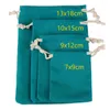 Ювелирные мешки 10 шт./Лот красочные сумки 8 цветов для отбора свадебные подарки конфеты маленькие ресницы