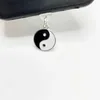 Cell Phone Anti-Dust Gadgets Double sided Bagua Tai Chi Chinese style phone dust plug suitable for iPhone and Type-C interfaces Y240423