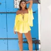 Vestidos informales Fashion Chiffon Wrap Wrap Tube Tube Top Slip Sexy Mini