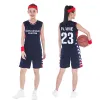 Basketball Femme personnalisable Jersey de basket-ball Set Polyester High School College Basketball Shirt Uniforms de basket-ball respirant pour les filles