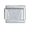 Stränge Herzkreuz Butterfly Star Square Italienische Bindungen Perlen passen 9mm Edelstahl Charme Armband DIY -Schmuck Making Großhandel