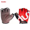Cycling Gloves Half Finger Men Bicycle Sports Gloves Accessory Road Mountain Bike Non-slip Breathable men's outdoor sports Gl252a
