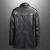 Jaqueta de grife original jaqueta de couro falsa magro masculino e feminino Motocicleta PU Jaqueta de couro Pu Spring outono Motocicleta Pilot Zipper Jacket