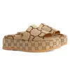 designer tofflor designer sandaler plattform tofflor tjocka sandal kvinnor män glider sandaler sommar platt sandaler strand komfortskor klassiska sandaler