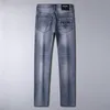 Purple Jeans Denim Troushers Designer de jeans masculino Jean Men calça preta de qualidade de alta qualidade design retro streetwear casual calça designers Joggers S-3xl #612