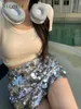 Sukienki robocze super błyszcząca krótka spódnica moda seksowna pikantna dziewczyna biodra cekinowa koszulka z rękawem