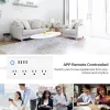 Plugs Tuya WiFi Smart Power Strip 10a US 4 Socket 4 USB Charging Ports Vopt Control SmartLife application Fonctionne avec Alexa Google Assistant