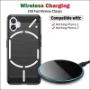 Chargers 15W Caricatore wireless veloce per niente Telefono 1 2 TAM di ricarica wireless Qi con cavo USB Custodia