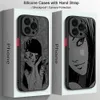 Mobiele telefoonbumpers Junji Ito Horror Comics Case voor Samsung A73 A72 A71 A53 A52 A51 A42 A33 A32 A31 A30 A23 A22 A22 A14 A13 A13 A12 4G 5G 5G 5G 5G MATTE TRANSPARENT Y240423