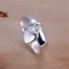 Группы оптом, ювелирные изделия серебряного цвета сердечный кольцо кольца для женщин для женщин Свадебное обручальное кольцо горячее подарок jshr133