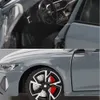 132 Audi RS6 Toy Car Model With Sound Light Doors öppnade Alloy Diecast Model Vehicle Collection Toy for Boy Adult Festival Gift 240422