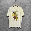 Leisure Summer Tops For Men Luxury Brand Tops Rap Streetwear Short Sleeve Outdoor Loose Tshirt Pure Cotton Crew Neck Tanks For Men Women