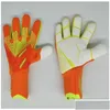 Gants de sport 4 mm gardien de but professionnel de football pour hommes adt enfants épaissis de livraison de goutte à l'extérieur athlétique extérieur dh2lq