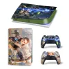 Klistermärken Nytt spelkämpe Game Horizon PS5 Skin Sticker Vinyl PS5 Disk Skin Sticker Digital Decal Cover för PS5 Console and Controls