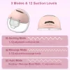 Enhancer Portable Electric Breast Pump bärbar för ammande Hands Free 3 -lägen 12 Sug Lågt brus med 24mm silikonfläns 180 ml