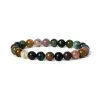 STRANDS Classic ChakraS Stone Bead Armbanden voor vrouwen Quartz Lava Tiger Eye Stone kralen Reiki Yoga Bracelet Men Healing Agates Sieraden