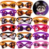 Hundkläder halloween bowties tillbehör spöke pumpa husdjur bowtie slipsar valp krage semester leverans