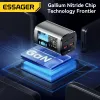 Chargers Essager 67W GAN USB C CLAGER SNELKIJKLADING 4.0 QC 3.0 PD USBC Type C Desktop Fast Charger voor MacBook Samsung iPhone 15 Laptop