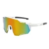 Lunettes de soleil Lunettes de soleil extérieures Cycling Lunettes de soleil Men Sports Terres à poussière à l'épreuve du vent UV400 FEMMES FEME VOILLES PEUSEURS SORM