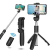 L01S Bluetooth Selfie Stick Universal Camera Artifact 미니 무선 원격 제어 셀카 스틱 삼각대 라이브 스트리밍 브래킷