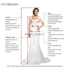 Vestidos de noiva de um ombro de linha de linha 3D Apliques de núcleo de noiva Veja através da saia Boho Robe de Mariee