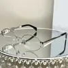 Solglasögon Kvinnor/mäns klassiska små ram Oval Gradient Brand Designer Alloy Mirror Fashion Transparent Glasses