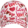 Ballkappen PCs Valentinstag Hearts Baseball Cap Frauen Männer Verstellbare süße Paar Schnapphüte für Valentines