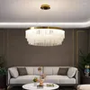 Chandeliers Nordic Glass Chandelier Post-modern Simple Light Luxury Creative Bedroom Pendent Lamp Suitable Living Room Dining Lamps2024