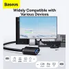 Accessories Baseus USB Extension Cable USB 3.0 Extender Cable Type A Male to Female Cord for Smart TV XBox One SSD PC 5Gbps Fast Speed Cable