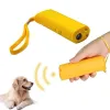 Repellents Pet Dog Repeller Anti Barking Stop Bark Training Device Trainer LED Ultrasonic 3 in 1 High Quality Ultrasonic Dog Trainer