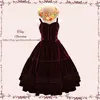 Sukienki swobodne Lolita jsk do podwójnego sznurka łuk slip midi sukienka dla kobiet 2024 Summer elegancki proc bez rękawów panie