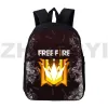 Sacs 3D Free Fire Garena Backpack Assault Game mignon sac à dos Femmes 12/16 pouces pour ordinateur portable Pack de voyage Toile de mode Sacs d'école pour enfants