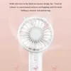 Andere apparaten Portable Portable Fan Kleine koelventilator USB Laad Fan Wimelash Silent Cooler Portable Fan Mini USB Laad Desktop Fan J240423