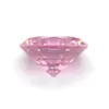 Diamants en vrac 2,0 mm Zircone cubique Gemone rose rose coloré 5a 1000pcs CZ Stones synthétiques pour bijoux