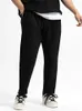 Весенние лето мужские брюки Miyake Fold Fashion Plus размер японские плиссированные укороченные брюки высокая гибкость 240422